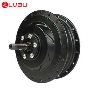 LVBU Ebike Hub Motor listrik, Kit konversi pit BLDC 250W 350W 500W 14 16 20 24 26 28 700C 29 inci