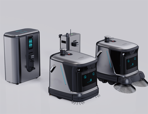 New Commercial Automatic Self-Propelled <b>Floor</b> Scrubber Robot With Cold Water <b>Cleaning</b> Wireless <b>Floor</b> Sweeper <b>Machine</b> - Product Image 2