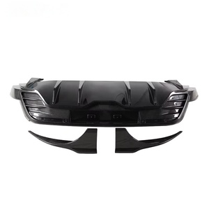 Diffuseur arrière en fibre de carbone préimprégnée pour <span class=keywords><strong>Porsche</strong></span> <span class=keywords><strong>Taycan</strong></span> GTS Cross Turismo <span class=keywords><strong>Turbo</strong></span> <span class=keywords><strong>S</strong></span> 4 portes, kit carrosserie - Product Image 3