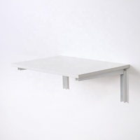 Table pliante murale Étagère flottante pour étagères Unité de rangement dans la maison Bureau Solution d'organisation des étagères murales