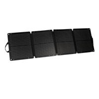 Chargeur de panneau solaire pliable de 90W 100W QC3.0 sorties CC Batterie externe d'urgence pour camping, camping, camping, camping, téléphone portable, alimentation solaire extérieure