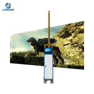 LC-A2 wheeled The wall printer High-definition 2.2m/2.5m/3.2m automatic drawing paintings and wall arts uv