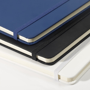 Wholesale Customized Business A6 Notebook Office Meeting Record Simple <b>Notepad</b> A5 Journal Student Strap Notebook - Product Image 3