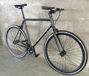 Vélo de route <span class=keywords><strong>fixie</strong></span> pour <span class=keywords><strong>homme</strong></span> adulte 700C CE Track à vitesse unique, acier HI-TEN, fourche en alliage d'aluminium, vélo OEM - Product Image 3