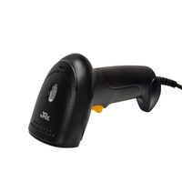 Escáner de Código de Barras Láser 1D Portátil JR C997H, Pistola de Escaneo con Cable USB, Lector de Códigos QR para Inventario de Tiendas y Almacenes