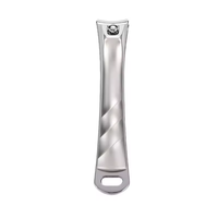 Longhui – Kit de coupe-ongles anti-éclaboussures en acier inoxydable avec lames biseautées, lime à ongles et couteau de manucure – Outils de soin des ongles 3 pièces pour les orteils