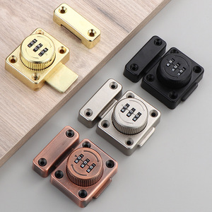 Hiện đại màu đen chống trộm mã khóa cho đồ nội thất nhà punch-miễn phí chìa khóa mở khóa cho tủ quần áo ngăn kéo tủ và cửa bàn - Product Image 5