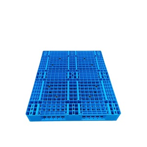 พาเลทพลาสติกตาข่ายสองด้าน ขนาด 1200x1000x150 มม. รับน้ำหนักได้ 5000 กก. แบบเข้าได้ 4 ทาง สำหรับคลังสินค้า โลจิสติกส์ ใช้กับรถยก - Product Image 1