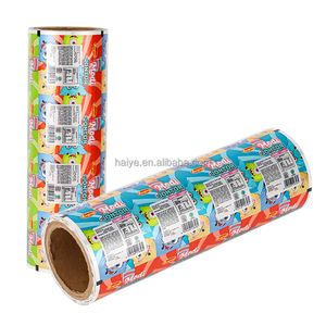 Film d'emballage souple en PE laminé imprimé sur mesure pour aliments, film plastique en rouleau pour bonbons gélifiés, biscuits, <span class=keywords><strong>ketchup</strong></span>, etc. - Product Image 4