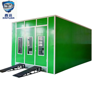 Cabine de <span class=keywords><strong>peinture</strong></span> automobile à chauffage électrique avec cuisson à 80°C, 220V/380V, pour usage <span class=keywords><strong>professionnel</strong></span> en ateliers de réparation et stations 4S - Product Image 1