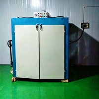 Four de séchage industriel à circulation d'air chaud, armoire à double porte, boîte de séchage à chauffage électrique par lots pour cuisson et déshydratation des pièces