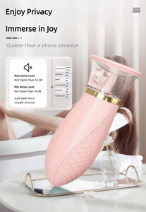 เครื่องดูดกระตุ้นคลิตอริส ของเล่นทางเพศ 3 โหมดดูด 9 โหมดเลีย กระตุ้นหัวนมและคลิตอริสเพื่อถึงจุดสุดยอดอย่างรวดเร็ว ไวเบรเตอร์รูปทรงลิ้น - Product Image 6
