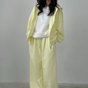 <b>Thick</b> Fleece Women Jogging Sweatpants Suit <b>Cardigan</b> Hoodie Women Sweatsuit Set Tracksuit Jogger Set Casual Short Winter - Product Image 1