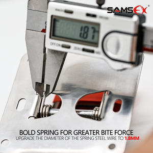 แผ่นรอ<span class=keywords><strong>ง</strong></span>ทำความสะอาด<span class=keywords><strong>ปลา</strong></span> SAMSFX พร้อมที่หนีบ<span class=keywords><strong>ปลา</strong></span> ที่หนีบหาง<span class=keywords><strong>ปลา</strong></span> สำหรับขูดเกล็ด ตัดปลา พร้อมที่จับ - Product Image 5