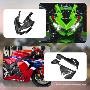 Carenado de fibra de carbono seco <span class=keywords><strong>para</strong></span> Kawasaki ZX4RR ZX25R, accesorios de modificación de fibra de carbono - Product Image 3