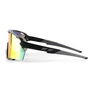 Manufacturer Flat Top PC Polarized Cycling Glasses UV400 Oversized <b>Men</b> Pickleball Baseball Sports Sunglasses Full Rim Mirror - Product Image 2