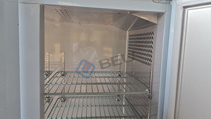 Réfrigérateur-congélateur économique à refroidissement par air, 3 portes, 2m, <span class=keywords><strong>en</strong></span> acier inoxydable, sans givre, dégivrage automatique, mode éco - Product Image 6