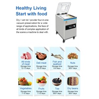 Machine d'emballage sous vide automatique DZ400, prix d'usine, pour aliments, riz, café, poisson, saucisses, poulet, viande, thé
