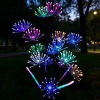 Lumières décoratives d'arbre de chrysanthème Avatar personnalisées à LED pour l'extérieur, imperméables, pour les paysages et les sites pittoresques