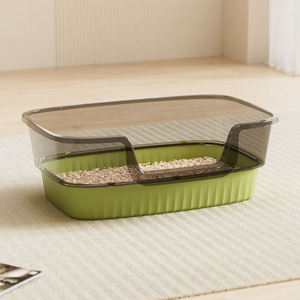 Großhandel Katzenklo Haustierzubehör Große Plastik-Katzenstreu-<span class=keywords><strong>Box</strong></span> - Product Image 5