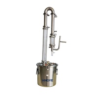Extracteur d'huiles essentielles à chauffage direct au gaz pour la production d'huile de citronnelle et de pin