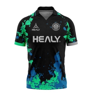 HEALY Maglia da <span class=keywords><strong>Calcio</strong></span> Alla Moda e Resistente, Traspirante, ad Asciugatura Rapida, Leggera, a Maniche Corte, per Tutte le Stagioni, Top Sportivo Trendy - Product Image 2