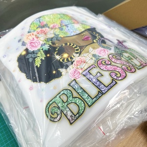 Chất Lượng Cao Không Thấm Nước DTF Chuyển In Ấn Cho Màn Hình In T-Shirts Và Mũ Nhà Máy Bán Buôn Sản Phẩm Giáng Sinh - Product Image 4