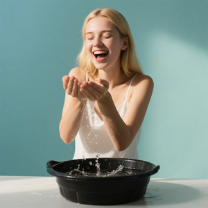 Có thể gập lại Băng tắm mặt Dip bát Silicone nước đá mặt lạnh Plunge mặt silicon <span class=keywords><strong>ICE</strong></span> mặt bát cho lạnh Plunge trị liệu - Product Image 5