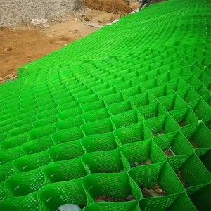 Trọng lượng nhẹ đường lưới sỏi tổ ong sỏi đường lái xe đường sắt HDPE <span class=keywords><strong>geocell</strong></span> cho đất và sỏi ổn định - Product Image 6