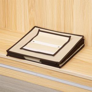 Organiseurs de placard suspendus en tissu pliable multicouche en gros, essentiels pour l'organisation de la chambre et de la garde-robe - Product Image 3