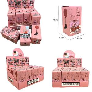 Miniature en PVC de Chaussure de Sport Mignonne en 3D avec <span class=keywords><strong>Mini</strong></span> Boîte Transparente, Boîte Surprise - Product Image 3