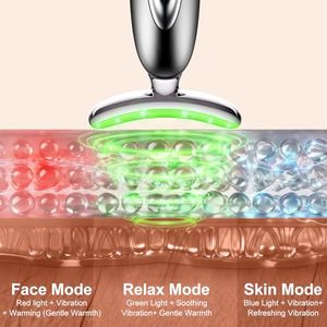 Masseur facial anti-âge portable ABS 2026 multifonctionnel pour l'élimination des rides, des cernes et le rajeunissement de la peau, appareil de beauté pour le cou - Product Image 2