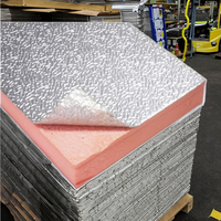 Tissu non tissé moderne écologique de 20 mm, résistant au feu, isolant thermique à l'oxygène, texture écorce d'orange, feuille d'aluminium scellée