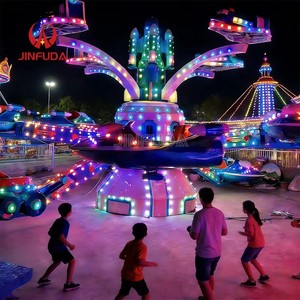 Manège d'extérieur à double commande autonome en forme d'avion, nouvelle collection, en promotion, du fabricant chinois - Product Image 6