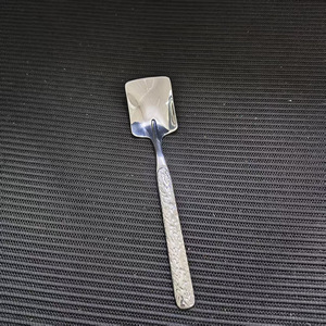 Cuchara de sandía martillada de acero inoxidable moderna de moda, <span class=keywords><strong>pala</strong></span> cuadrada de alto valor para postres y helados, uso doméstico - Product Image 5