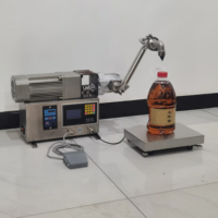 Mesin Pengisi Pasta Desktop Semi-Otomatis untuk Yogurt, Selai, Jus, dan Minyak