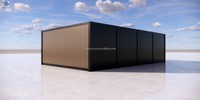 Cabine de fitness modulaire préfabriquée moderne, salle de sport intelligente, conteneur portable personnalisé