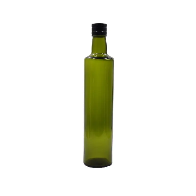 Bottiglie di olio d'oliva in vetro verde scuro all'ingrosso da 1000 ml