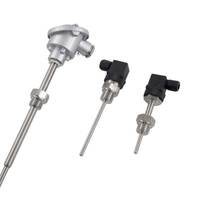 Usine OEM/ODM Pt100 Capteur de température intégré numérique Transmetteur de température thermocouple 4-20mA Acier inoxydable IP65