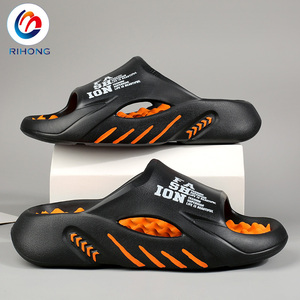 Alta calidad verano OEM logo hombres Eva zapatillas deportivas <span class=keywords><strong>sandalias</strong></span> deslizantes playa <span class=keywords><strong>suela</strong></span> blanda zapatos planos - Product Image 1