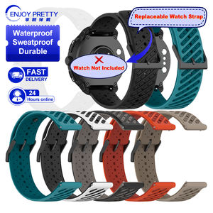 Correa de Reloj Deportiva de Silicona Impermeable con Orificios Inclinados para SUUNTO RACE2 de 22 mm, al por Mayor - Product Image 1