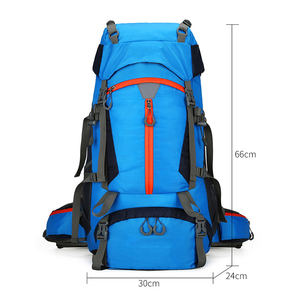 Sac à dos tactique de grande capacité 65L robuste, sac de randonnée, sac de chasse, <span class=keywords><strong>pas</strong></span> <span class=keywords><strong>cher</strong></span>, imperméable, durable, sac à dos de randonnée pour femmes, vert ranger - Product Image 4