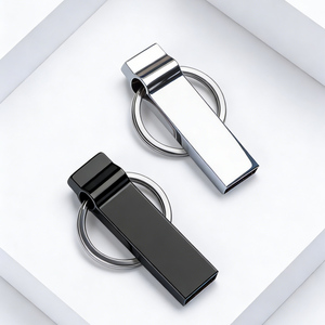 Clé USB Flash Drive Ultra Métal 2.0 64 Go avec Porte-clés Anti-perte - Product Image 1