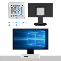 XCY 软件路由器 Intel Core I7 8705G 8 个 2.5G RJ45 LAN 端口 USB3.0 迷你电脑防火墙设备 VPN 网关路由器