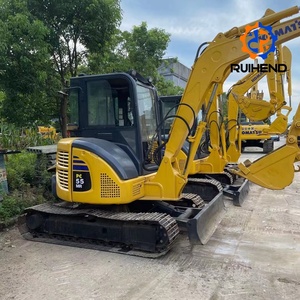 รถขุดมือสอง KOMATSU PC55MR ราคาถูก คุณภาพเยี่ยม นำเข้าจากญี่ปุ่น รุ่นเล็ก PC55MR-2 <span class=keywords><strong>PC</strong></span> 55 น้ำหนัก 5.5 ตัน - Product Image 1