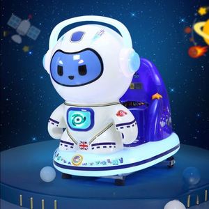 New Children Electric Coin Spaceman Toy Car MP5 <b>Swing</b> Machine Toy Game Machine - Product Image 2