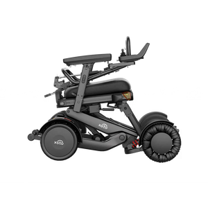 Silla de ruedas eléctrica reclinable de aleación de aluminio, desmontable y duradera, para usuarios con peso de hasta 150 kg, con batería de litio de larga duración de 24 AH - Product Image 3