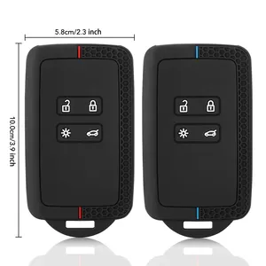 Housse de clé en silicone pour Renault <span class=keywords><strong>Austral</strong></span>, Kadjar, Clio, Megane, Captur, <span class=keywords><strong>Arkana</strong></span>, Koleos, Zoe, Scenic, Dacia Sand 1 pièce - Product Image 6