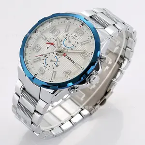 CURREN 8276 Uhrenmarke Antique Sport Casual Steel Wasserdichte Luxus-Armbanduhr Wasserdichte Mode Herren Quarzuhren Relloj