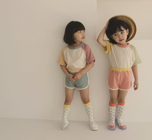 Conjunto de Ropa Infantil 8008, Traje de Verano para Niños, Traje Deportivo para Niños de Jardín de Infancia, Traje de 2 Piezas para Niña - Product Image 4